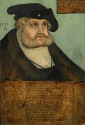 Portrait of Elector Frederick III of Saxony (Frederick the Wise) (1463-1525)